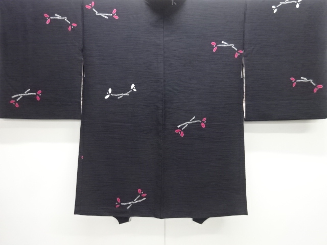 JAPANESE HAORI COAT / SHIBORI 